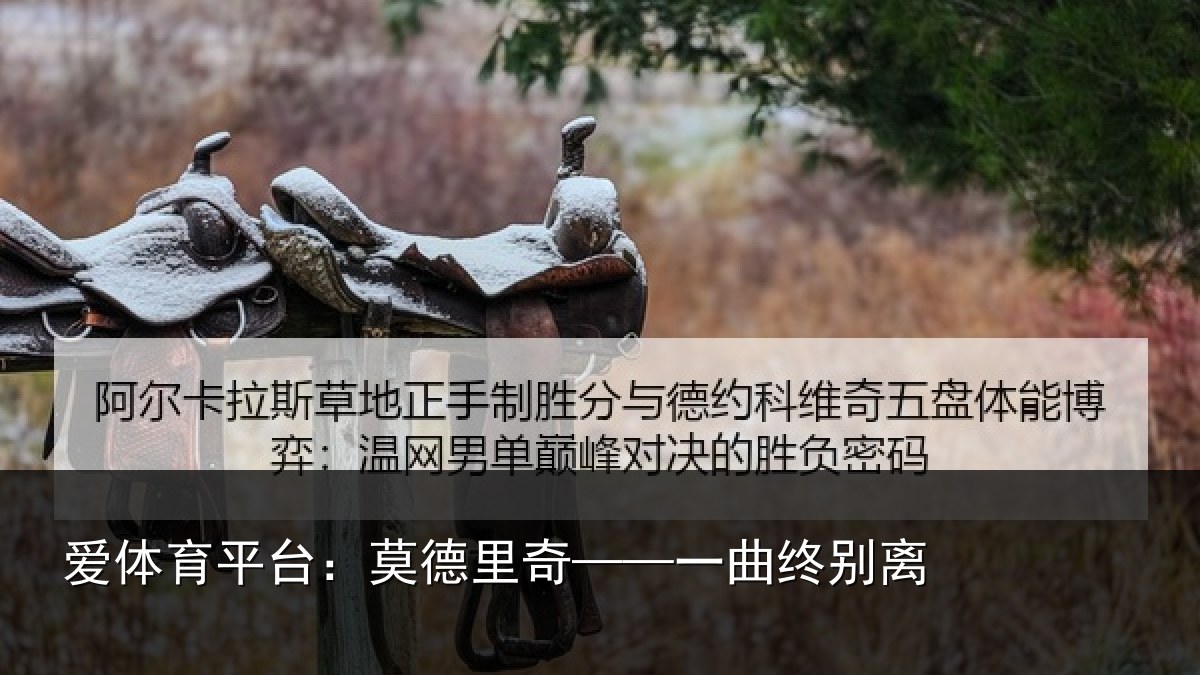 爱体育平台：莫德里奇——一曲终别离